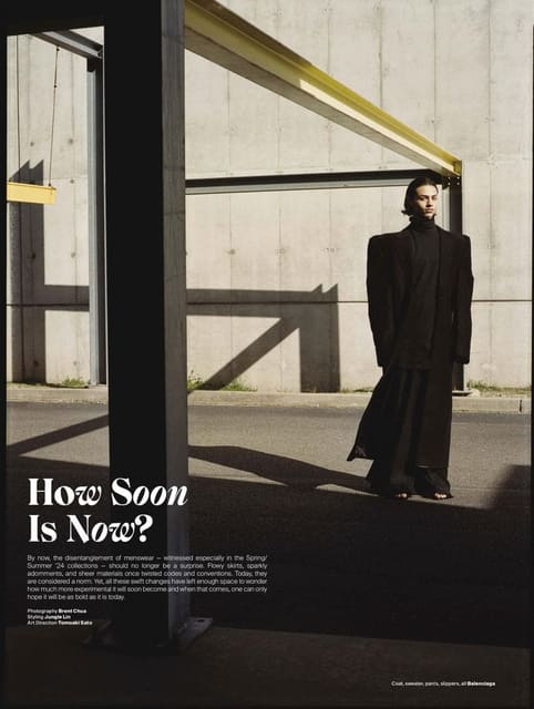 How Soon Is Now? — Men's Folio Singapore