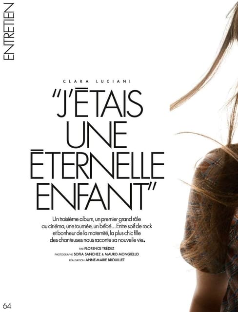 Clara Luciani — Elle France