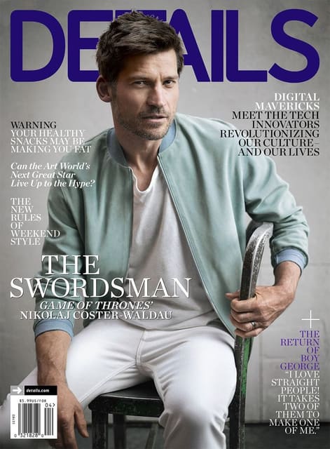 Details April 2014 Cover — Details Magazine