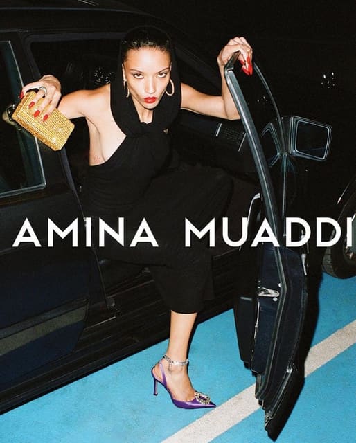 Amina Muaddi Drop 1/23 Campaign — Amina Muaddi