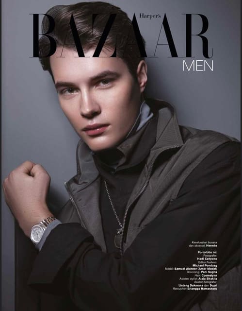 Samuel Aichner by Hadi Cahyono — Harper's Bazaar Indonesia
