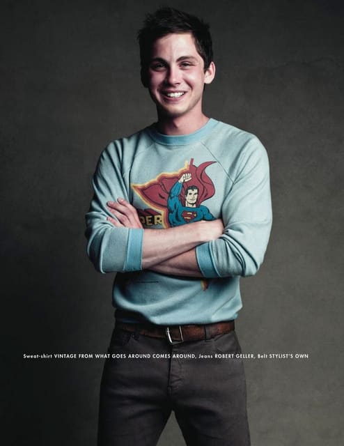 Logan Lerman — The Block Magazine