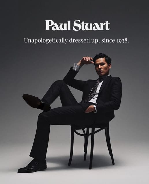 The Sexy Suit Campaign by Sean Q. Munro — Paul Stuart