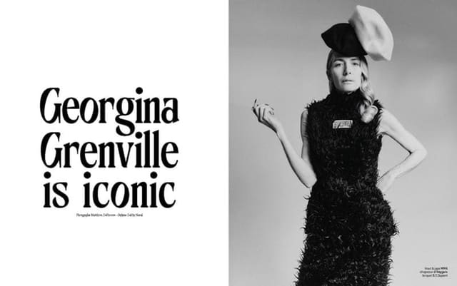 Georgina Grenville is Iconic — Dedicate Magazine