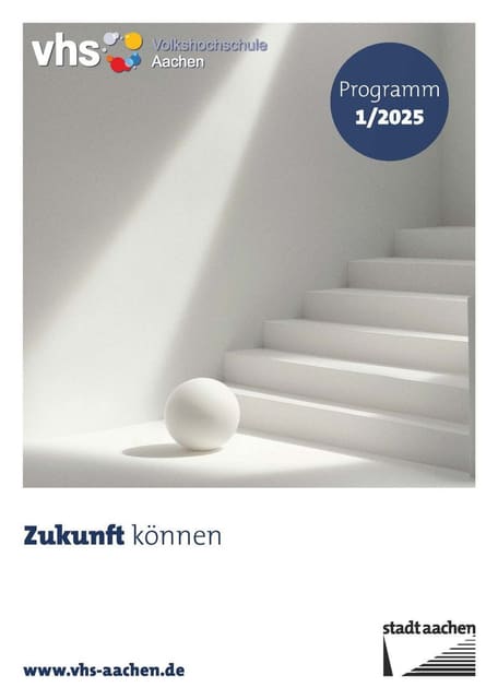 vhs Aachen Spring 2025 Cover