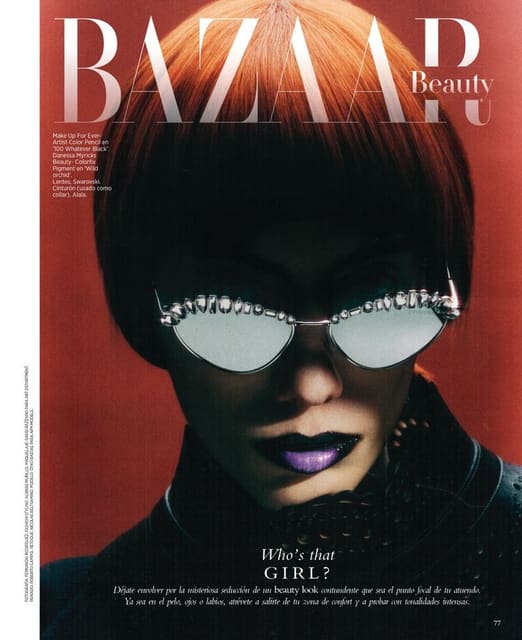 Dare to BE BOLD / BEAUTY — Harper's Bazaar Mexico