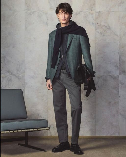 Canali F/W 25 Men's Lookbook — Canali