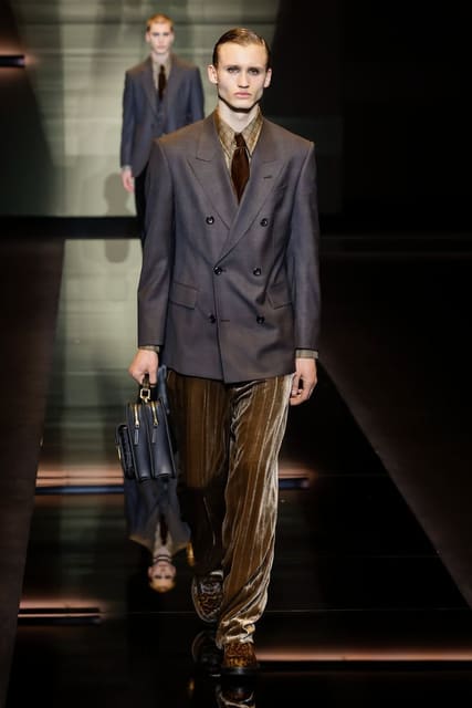 Emporio Armani F/W 25 Men's Show — Emporio Armani