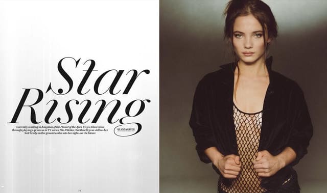Freya Allan Star Rising — Rolling Stone UK
