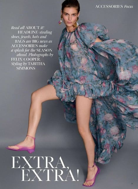 Extra, Extra! — British Vogue