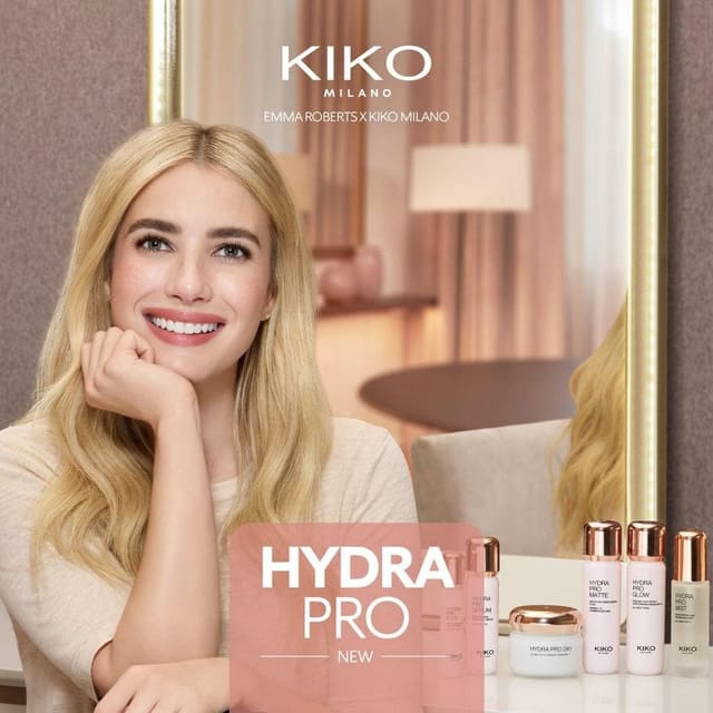 EMMA ROBERTS X KIKO MILANO | HYDRA PRO - MY EVERYDAY SKINCARE ESSENTIALS — KIKO Milano