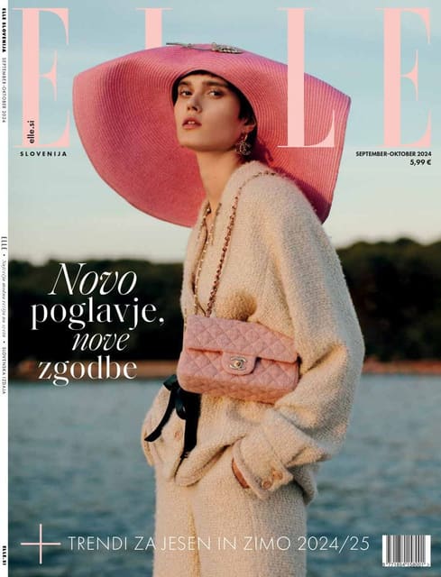 Elle Slovenia September-October 2024 Cov... — Elle Slovenia