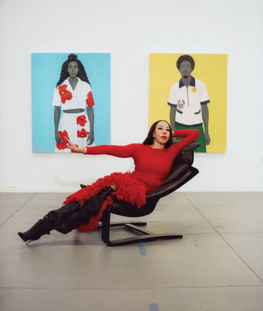 Amy Sherald and Jon Batiste — Cultured Magazine