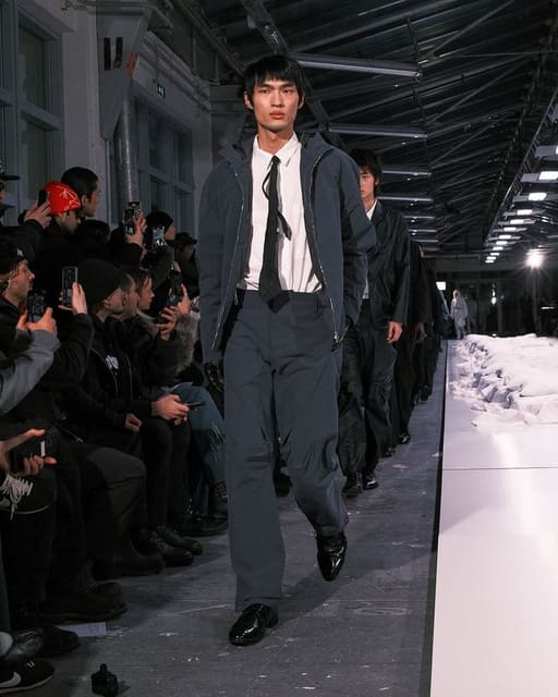 Post Archive Faction F/W 25 Men's Show — POST ARCHIVE FACTION