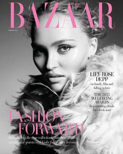 Harper's Bazaar UK February 2025 Cover — Harper's Bazaar UK
