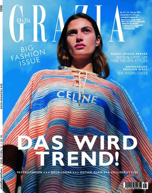 Grazia Germany February 2023 Covers by A... — Grazia Germany