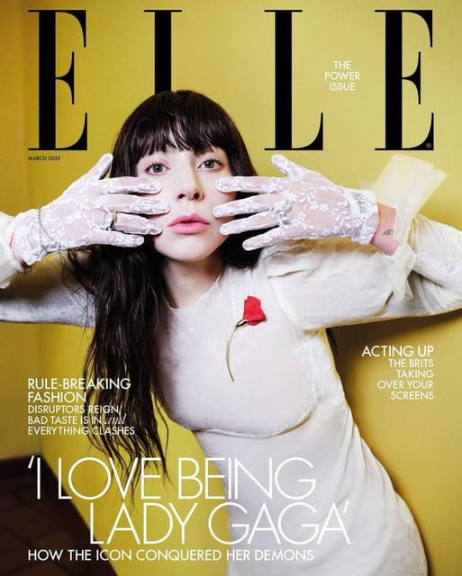 Elle UK March 2025 Cover — Elle UK