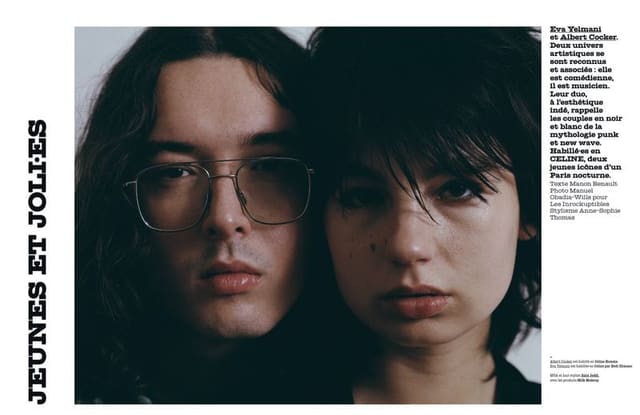 Albert Cocker et Eva Yelmani : jeunes, jolis… et rock ! — Les Inrockuptibles