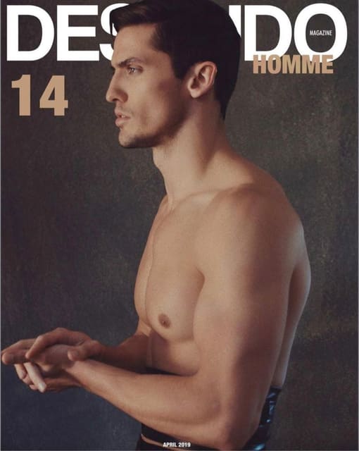 Desnudo Homme April 2019 Covers — Desnudo Magazine