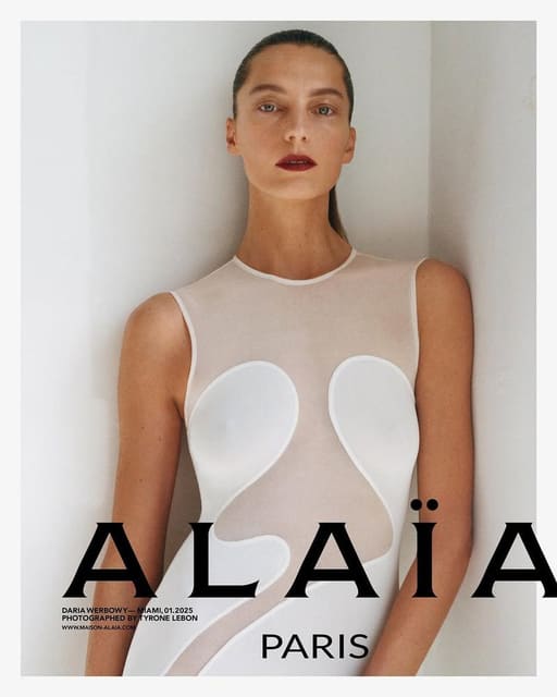 Alaïa Winter/Spring 2025 Campaign — Alaïa