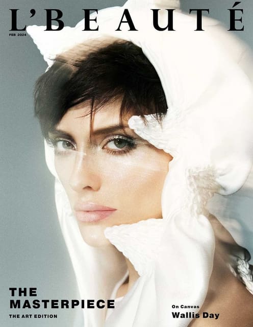 L'Beauté Magazine February 2024 Cover — L'Beauté Magazine
