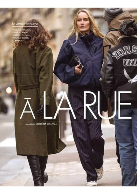 Du Podium a La Rue — Elle France