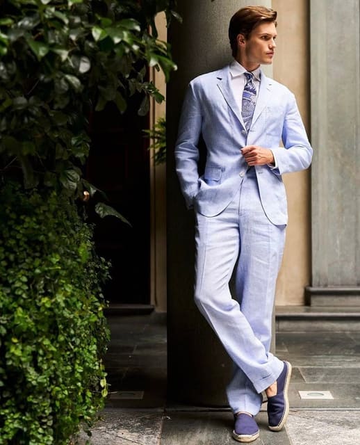 Ralph Lauren Purple Label S/S 25 Men's P... — Ralph Lauren