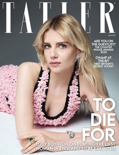 Tatler U.K. April 2025 Cover — Tatler U.K.