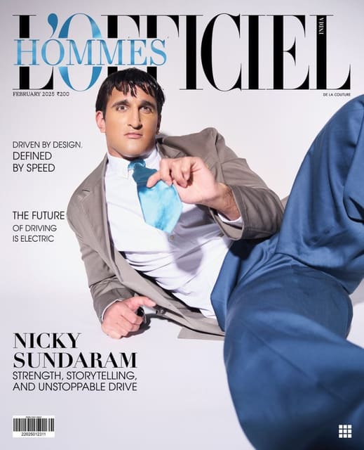 L'Officiel Hommes India February 2025 Cover — L'Officiel Hommes India