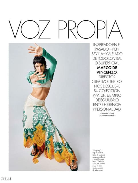 Voz Propia, photographed by Fernando Roi — Elle Spain