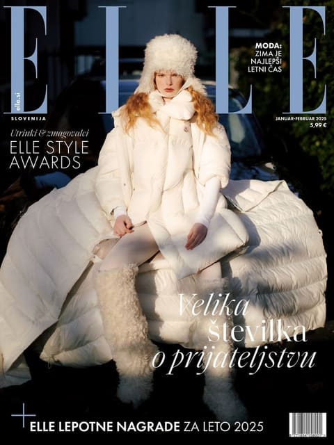 Elle Slovenia January/February 2025 Cove... — Elle Slovenia