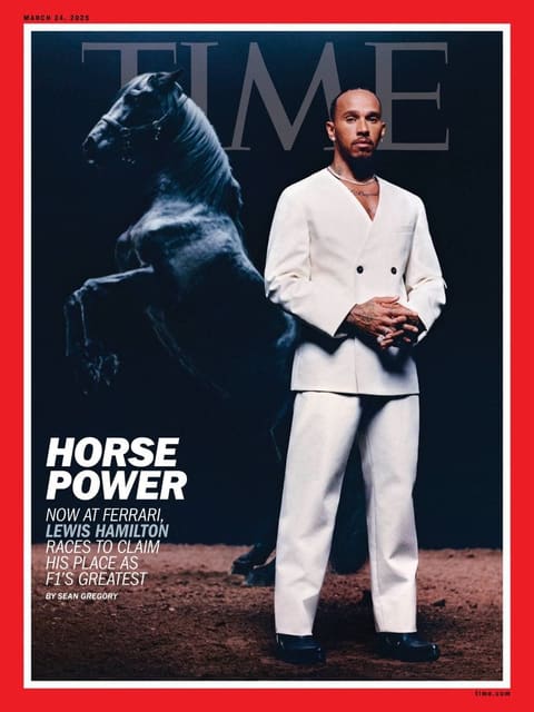Lewis Hamilton - TIME Magazine March 202... — Time Magazine