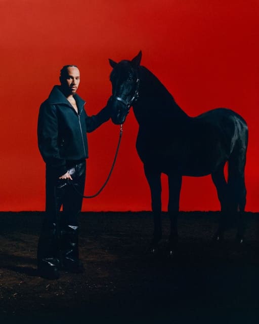 HORSE POWER - Lewis Hamilton by Scandebe... — Time Magazine