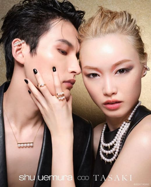 Shu Uemura x Tasaki 2024 Campaign — Shu Uemura