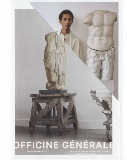 Officine Générale S/S 2025 Campaign — Officine Générale