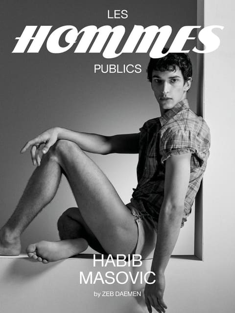 Les Hommes Publics Spring 2025 Covers — Les Hommes Publics