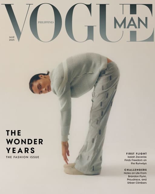 Vogue Man Philippines March 2025 Cover — Vogue Man Philippines