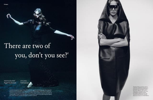 There are two of you, don't you see?' — AnOther Magazine