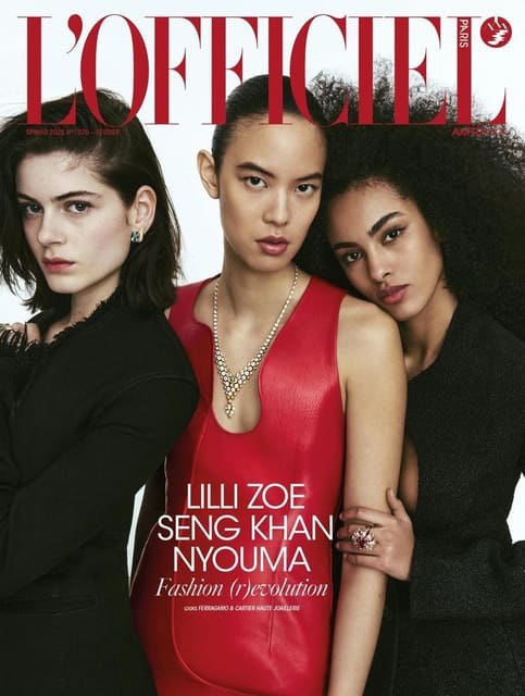 L'Officiel Paris #1070 Spring 2025 Cover — L'Officiel Paris