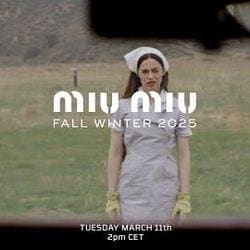 Miu Miu F/W 25 Show — Miu Miu