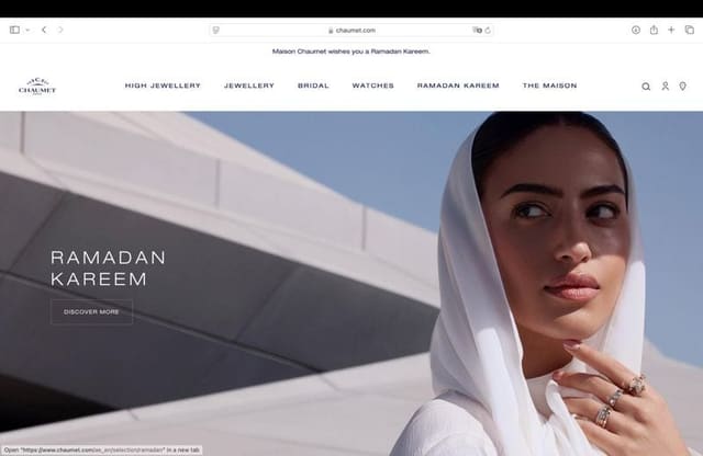 Chaumet Ramadan Campaign 2025 — Chaumet