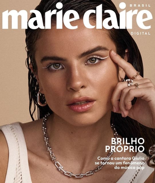 Giulia Be - October 2024 Cover — Marie Claire Brazil
