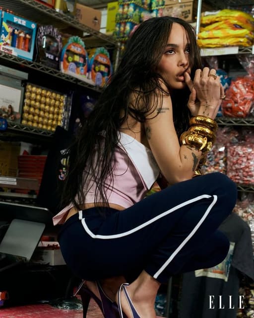 The Unshakeable Confidence Of Zoë Kravit... — Elle U.S.