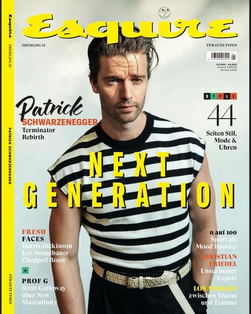 Esquire Germany Spring 2025 Cover — Esquire Germany