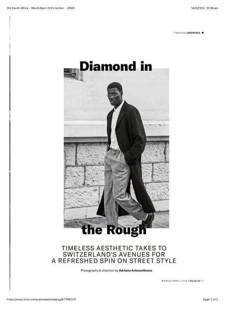 DIAMOND IN THE ROUGH — GQ South Africa
