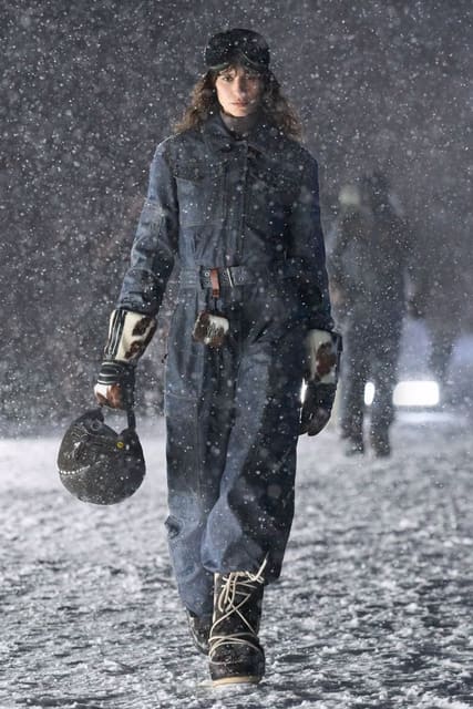 Moncler Grenoble F/W 25 Show Courchevel — Moncler