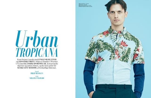 Urban Tropicana — Cover Man Magazine