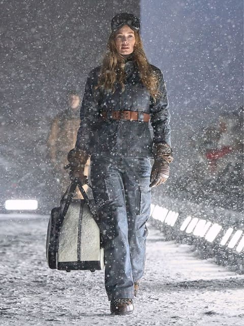 Moncler Grenoble F/W 25 Show Courchevel — Moncler