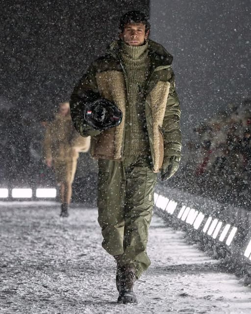 Moncler Grenoble F/W 25 Show Courchevel — Moncler