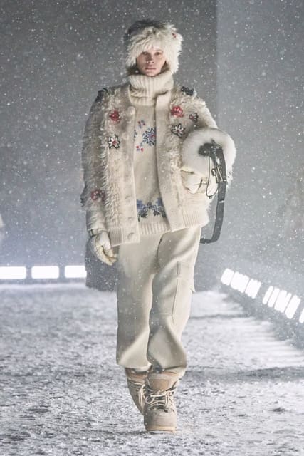 Moncler Grenoble F/W 25 Show Courchevel — Moncler